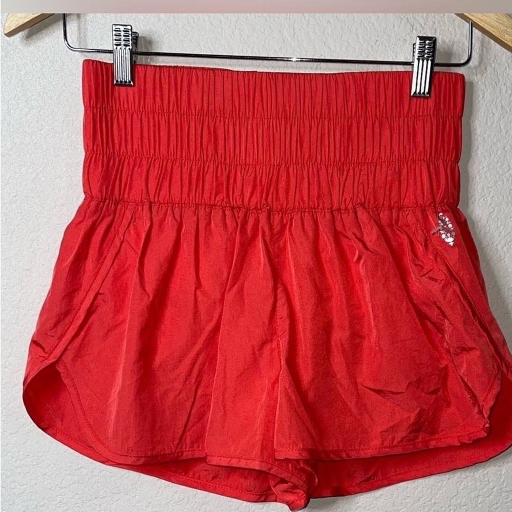 Free People Scarlet Athletic Shorts